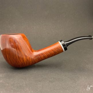 Canted Egg Freehand Tobacco Smoking Pipe Handcrafted in England