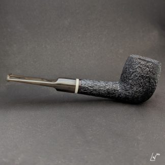 Buy fine rind rusticated straight billiard tobacco smoking pipe