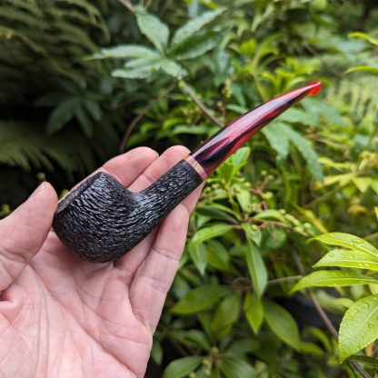 Buy Artisan Rusticated Prince Tobacco Smoking Pipe handmade in England