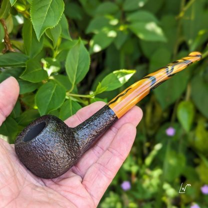 buy a rusticated prince tobacco smoking pipe