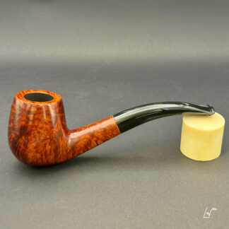 Buy artisan English Bent Billiard shape tobacco smoking pipe handmade in England